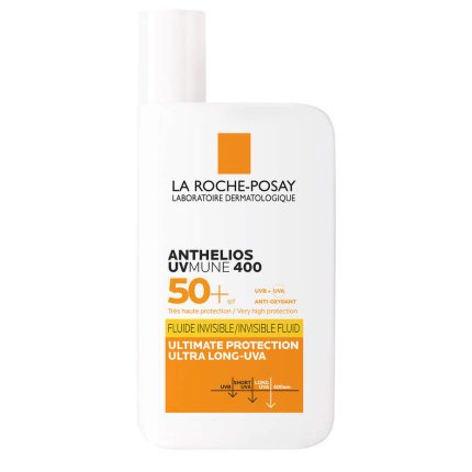 فلوئید ضدآفتاب مخصوص پوست حساس La Roche‑Posay Anthelios UVMune 400 Invisible Fluid SPF 50